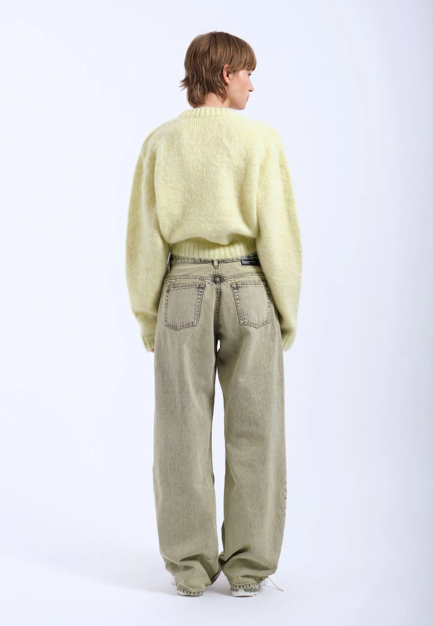 Betty Cardigan - Brushed Light Yellow