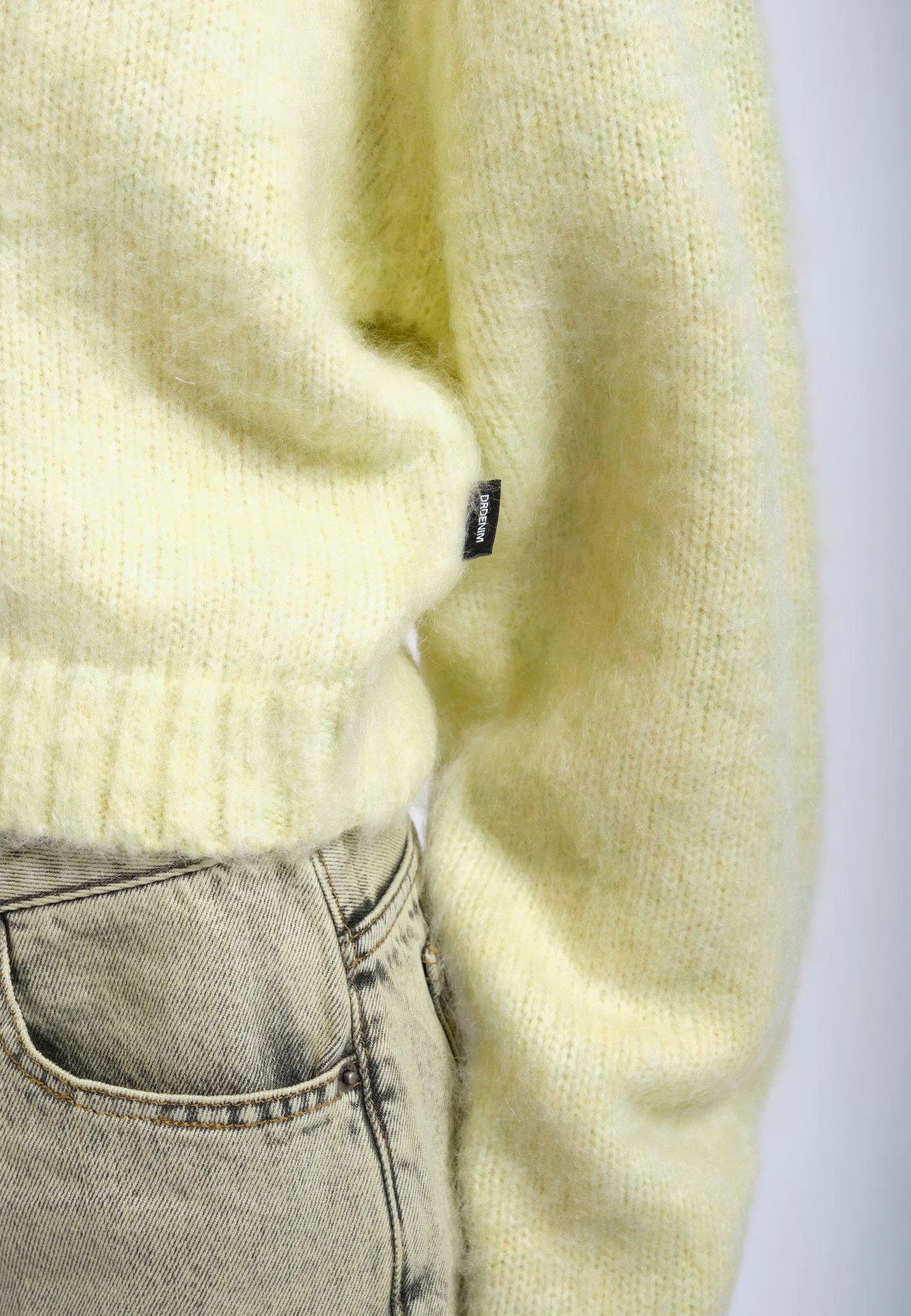 Betty Cardigan - Brushed Light Yellow