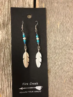 BGFCEARRINGS--WEA042 Fire Creek Earrings