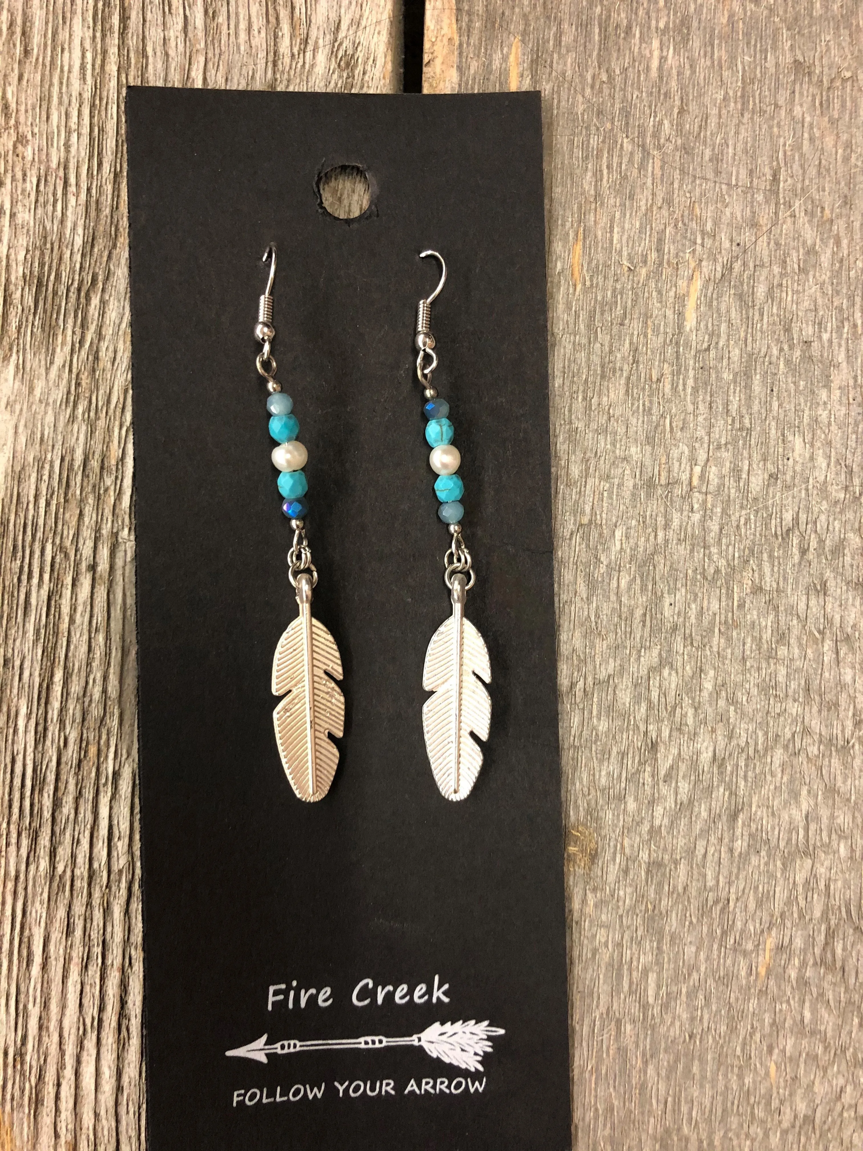 BGFCEARRINGS--WEA042 Fire Creek Earrings