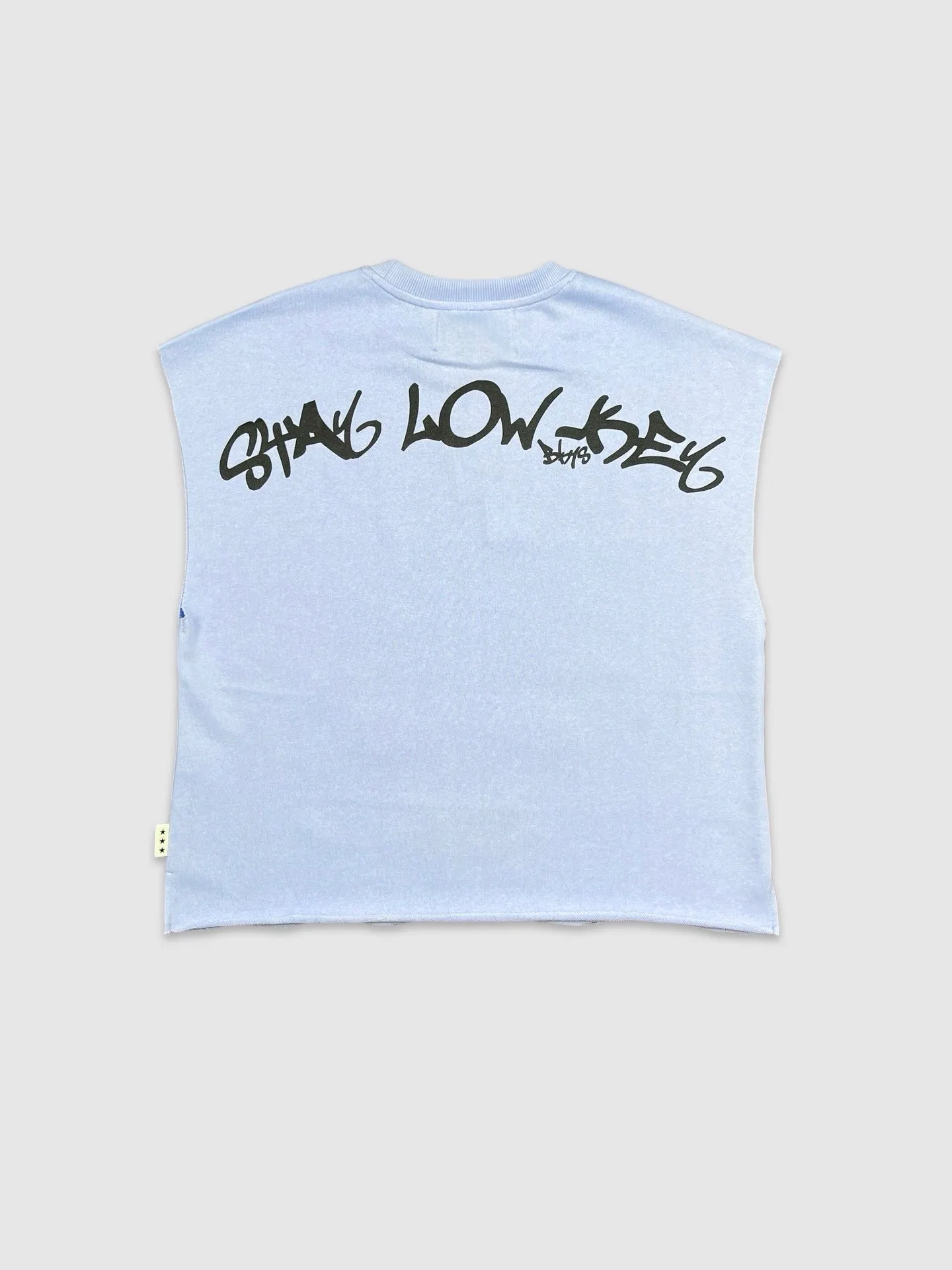 BKYS-MT1281-Low Key Muscle Crop Tee