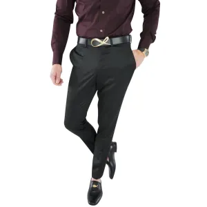 Black Lucentezza Trousers @ The Vault