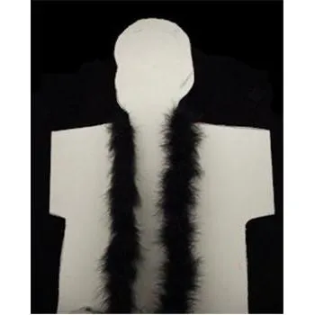Black Marabou Boa