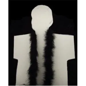 Black Marabou Boa