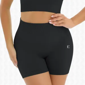 Black Seamless Shorts