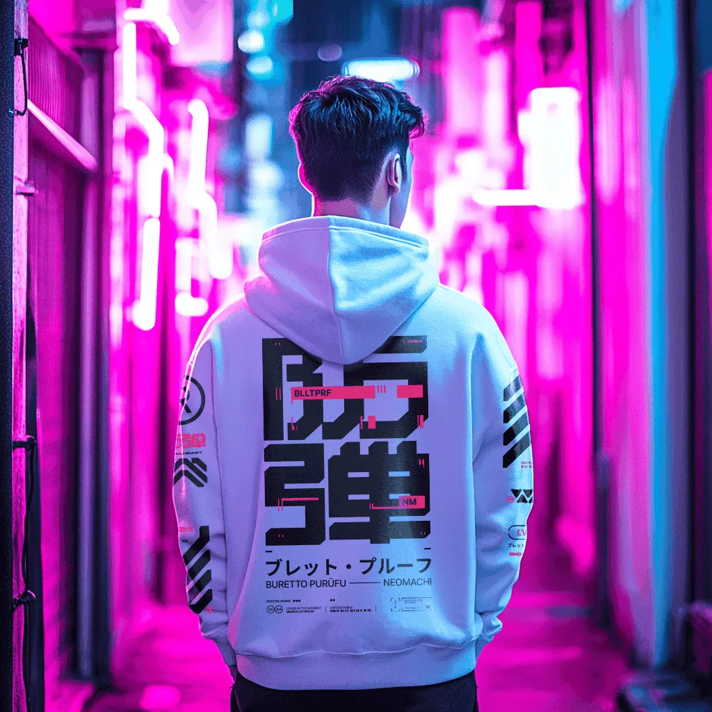 BLLTPRF: ZIP HOODIE