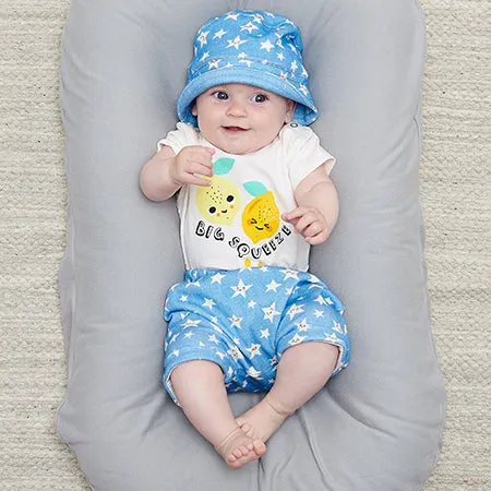 Blue Denim Stars Bloomer Shorts