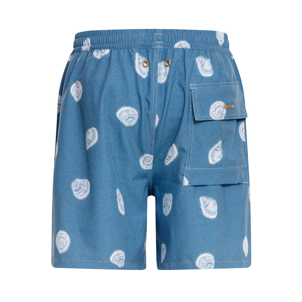 BLUE SHELL HALF SHORTS