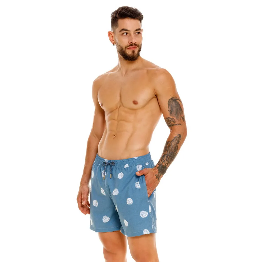 BLUE SHELL HALF SHORTS