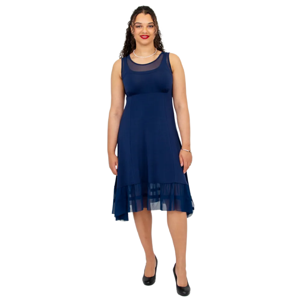 Blue Sky Danube Dress Indigo