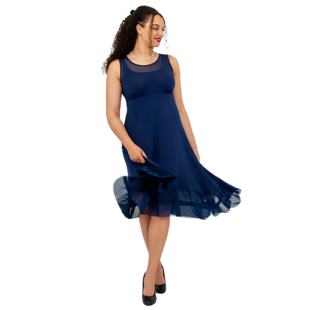 Blue Sky Danube Dress Indigo
