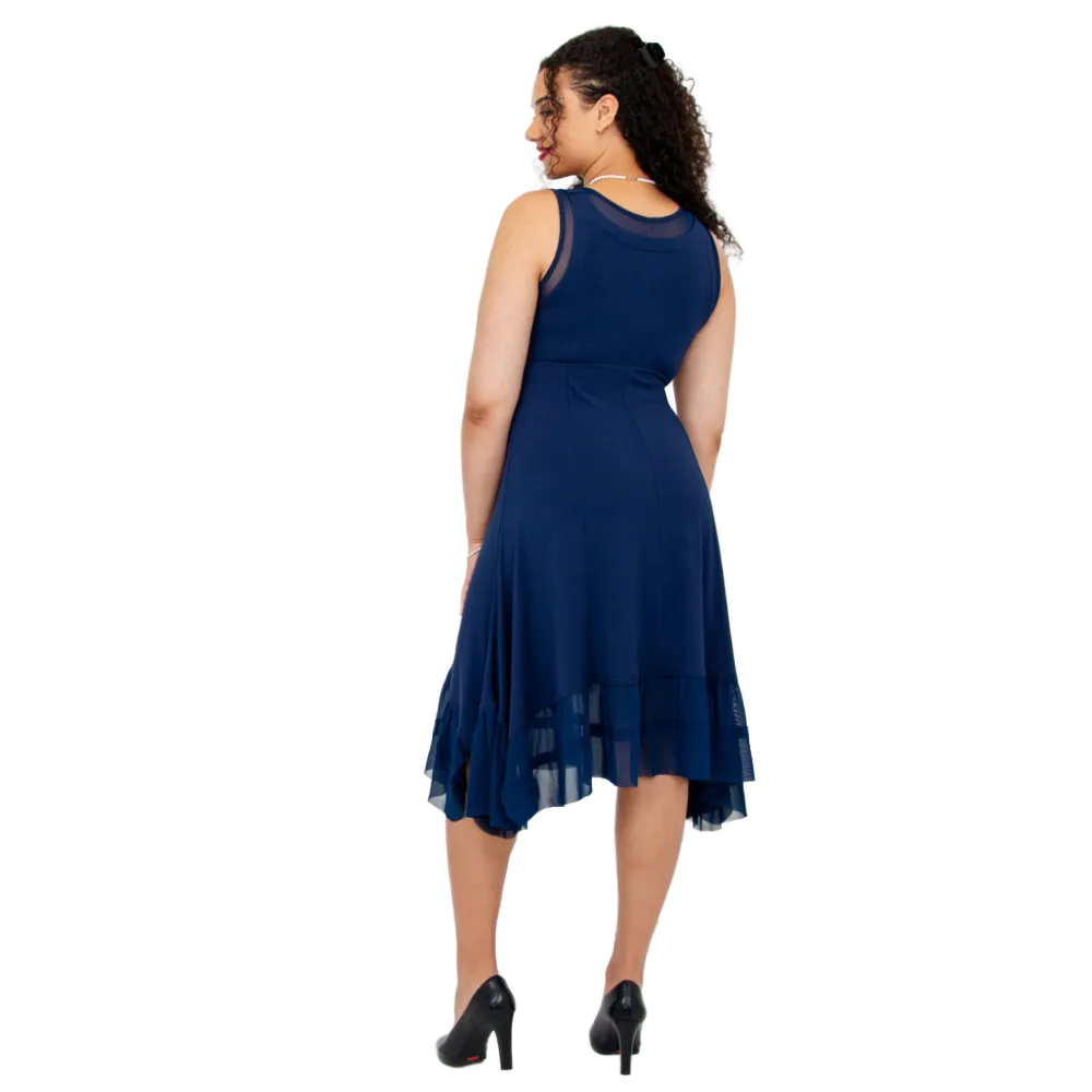 Blue Sky Danube Dress Indigo