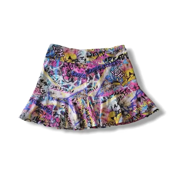 Bluefish Graffiti Full Skort Tennis Size Large