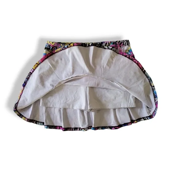 Bluefish Graffiti Full Skort Tennis Size Large