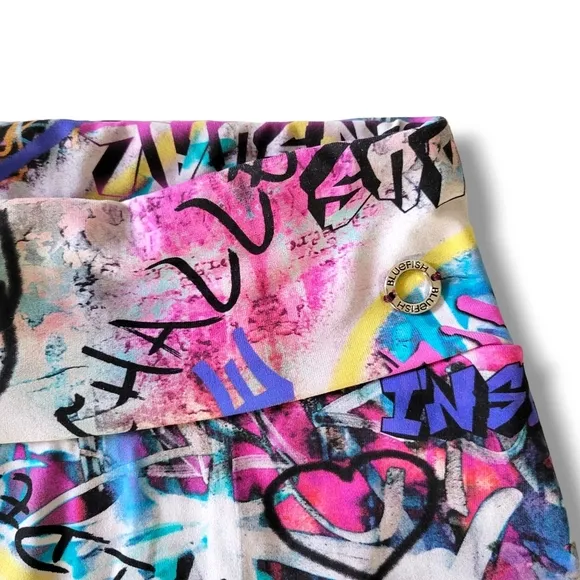 Bluefish Graffiti Full Skort Tennis Size Large