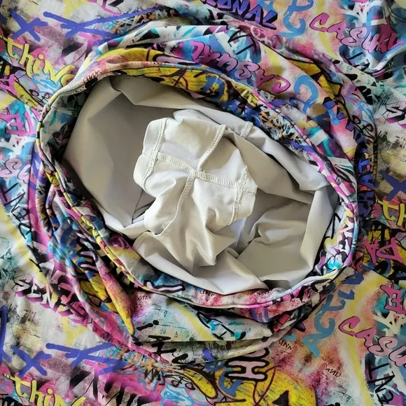 Bluefish Graffiti Full Skort Tennis Size Large