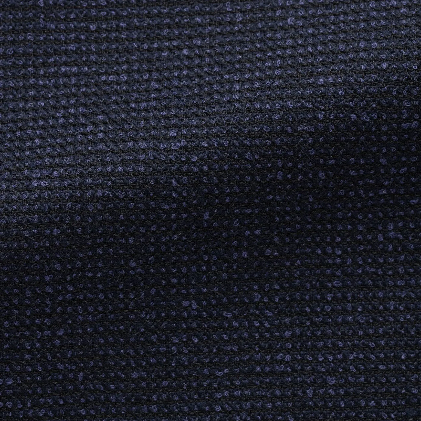 Bottoli Knit Inspired Midnight Blue Stretch Faux Wool & Cotton Blend