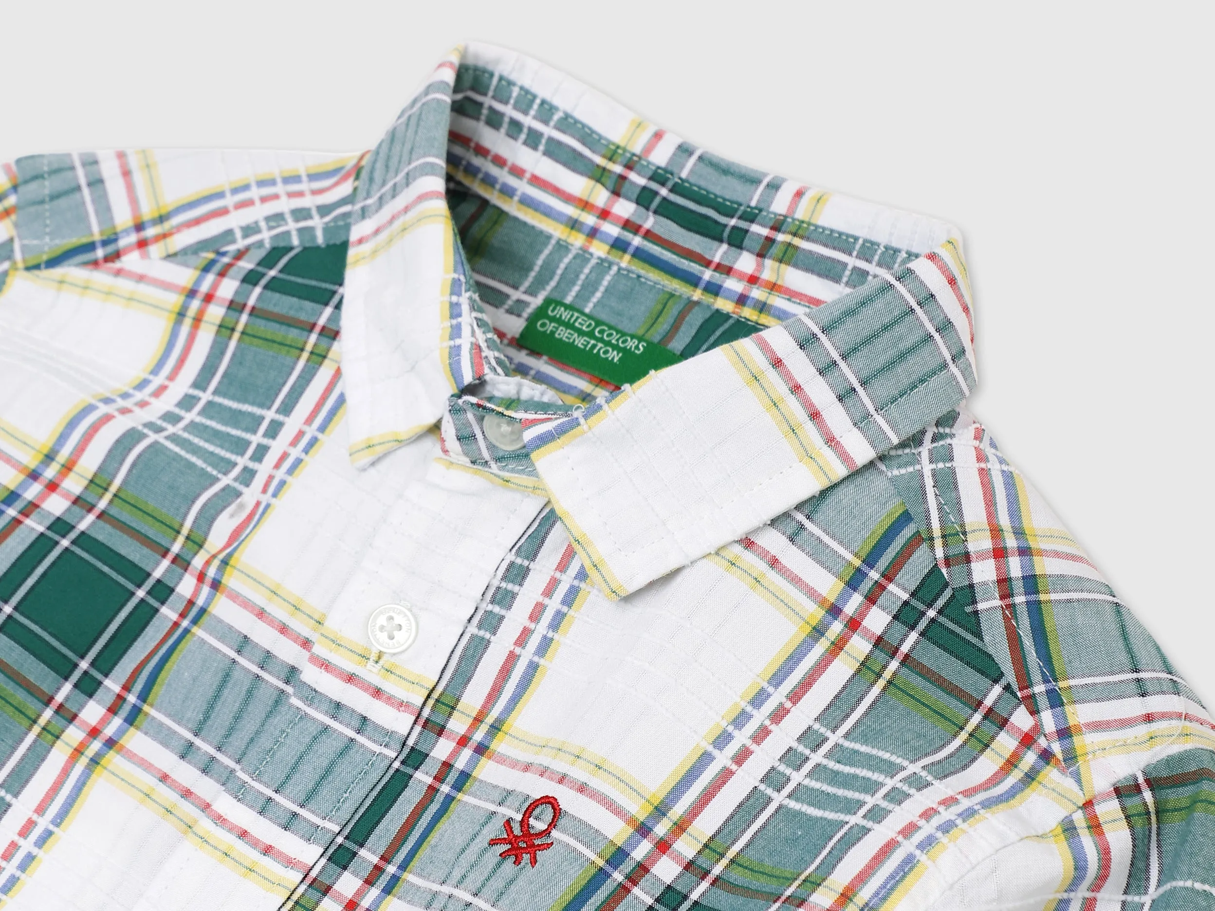 Boys Long Sleeve Check Shirt