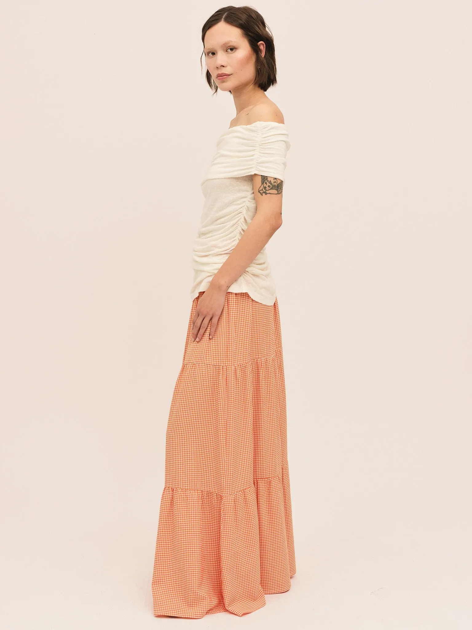 Breeze Off-Shoulder Top - Dream White