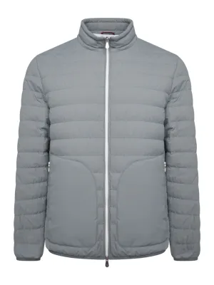 Brunello Cucinelli Lightweight Down Jacket Grey