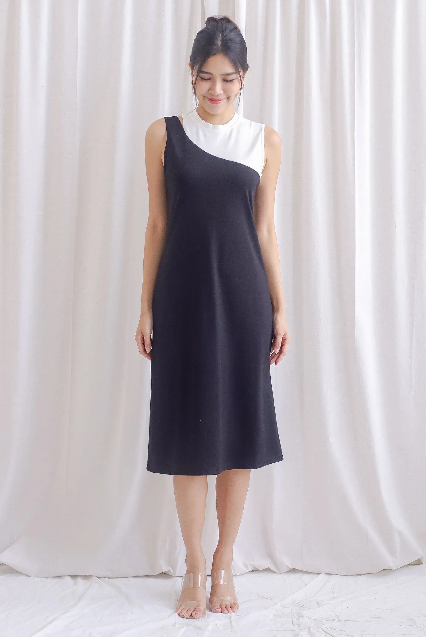 Brynn Cut Out Mono Dress