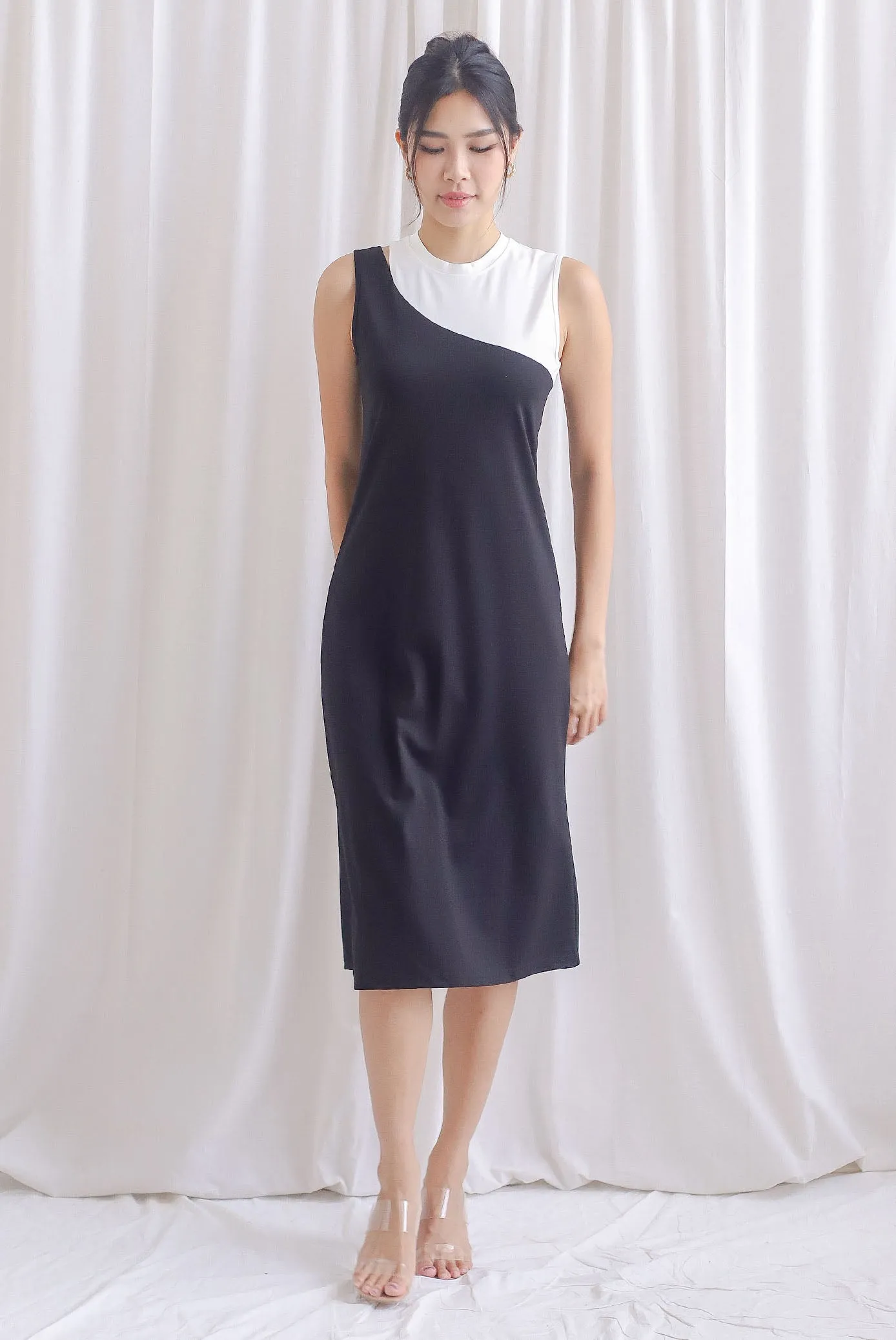 Brynn Cut Out Mono Dress