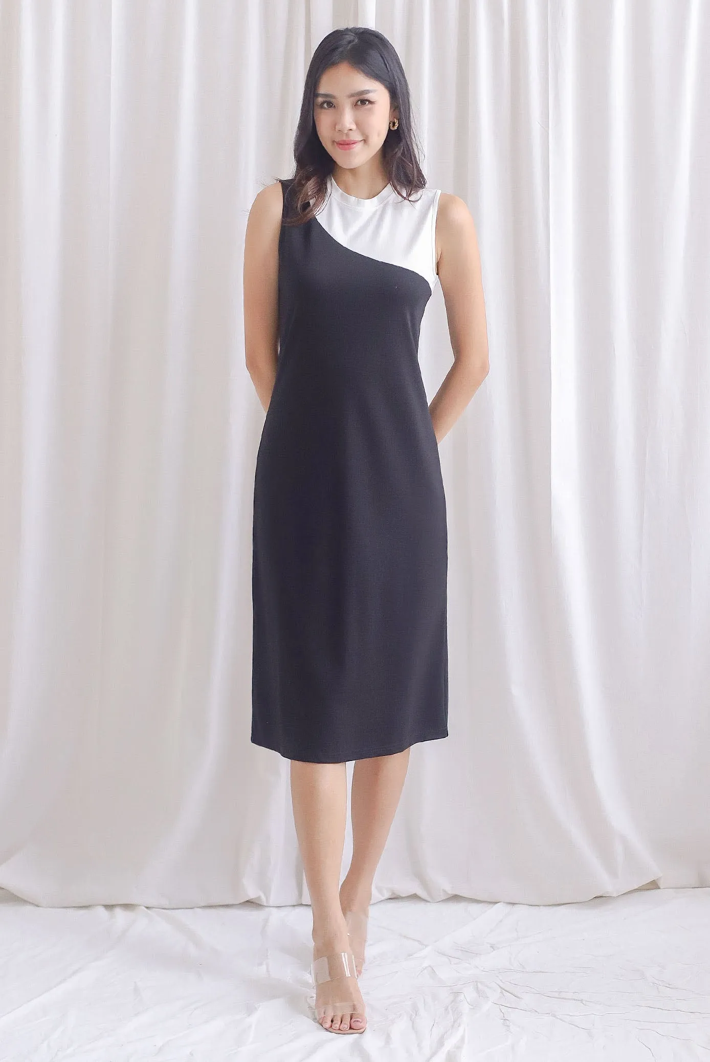 Brynn Cut Out Mono Dress