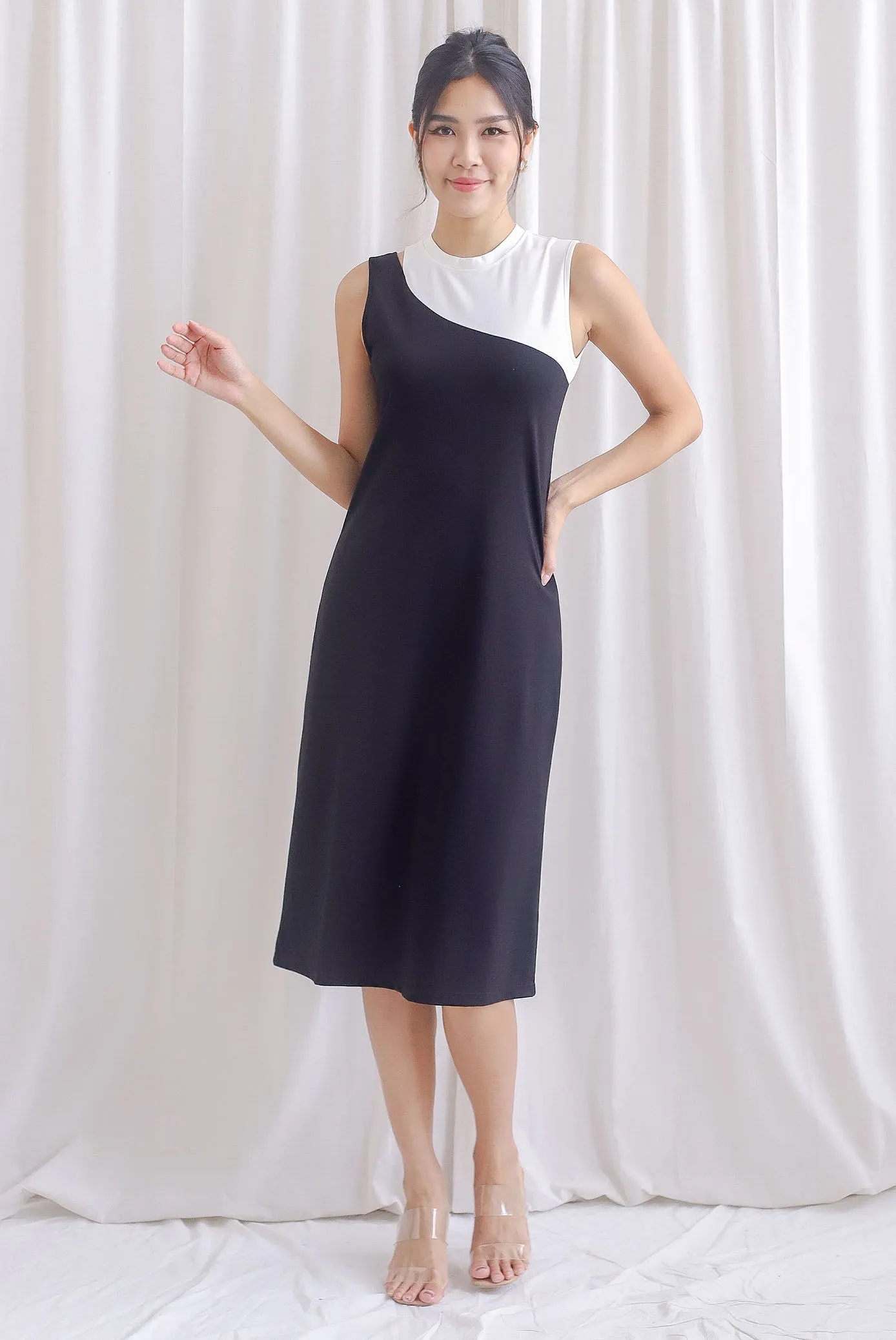 Brynn Cut Out Mono Dress