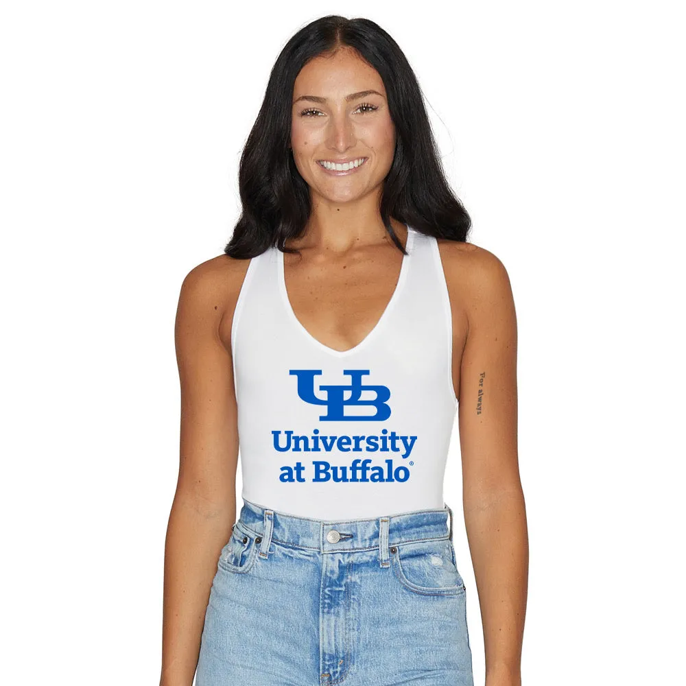 Buffalo Bulls White Bodysuit