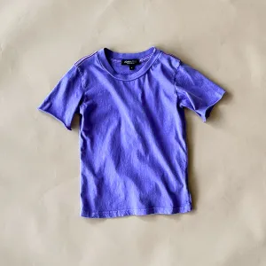 Cameron Solid Tee | Purple