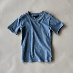 Cameron Solid Tee | Steel