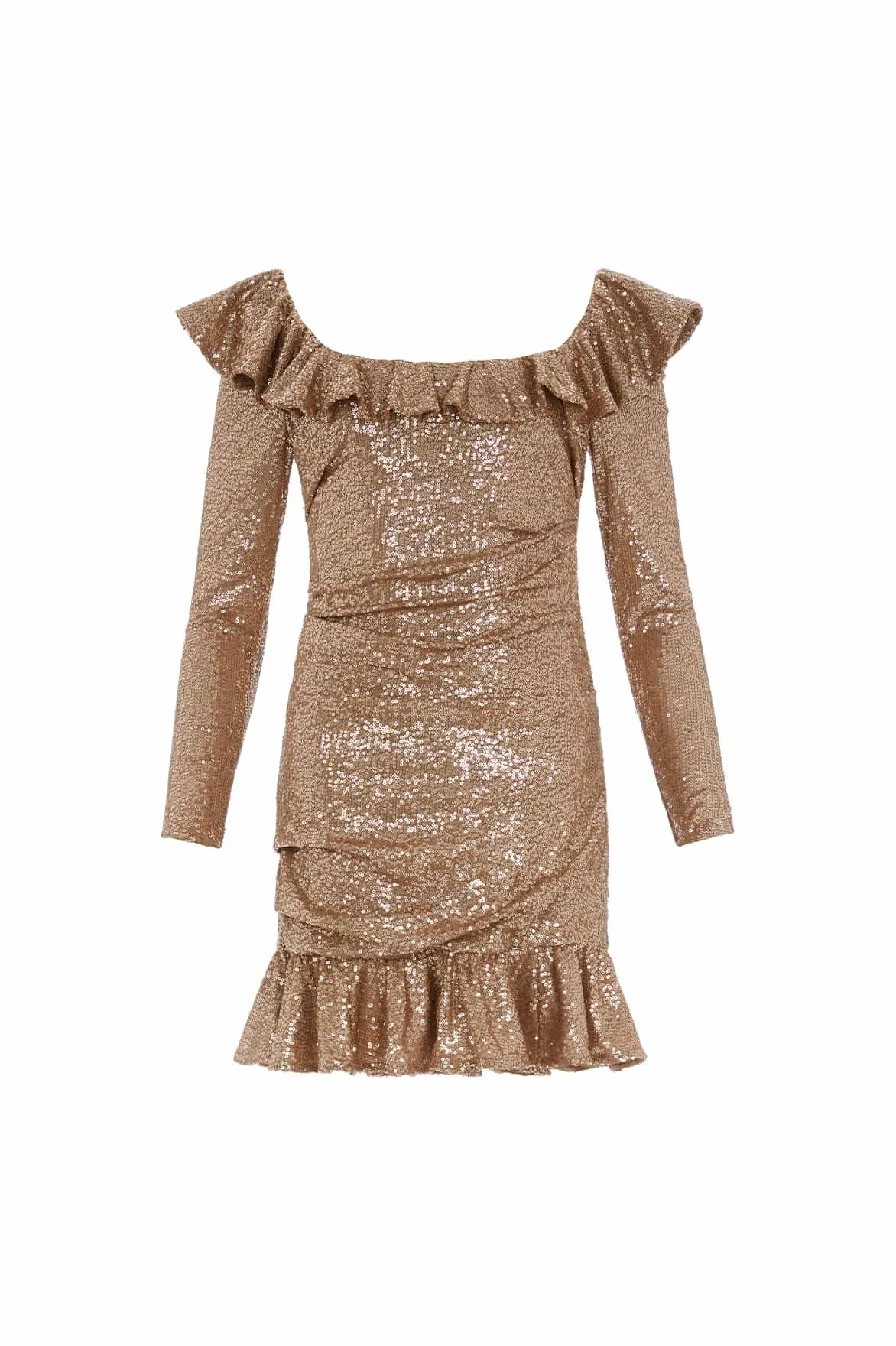 Camille Long Sleeve Micro Mini Dress