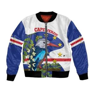 Cape Verde Bomber Jacket Grey-Headed Kingfisher Mix Honey Locust LT14