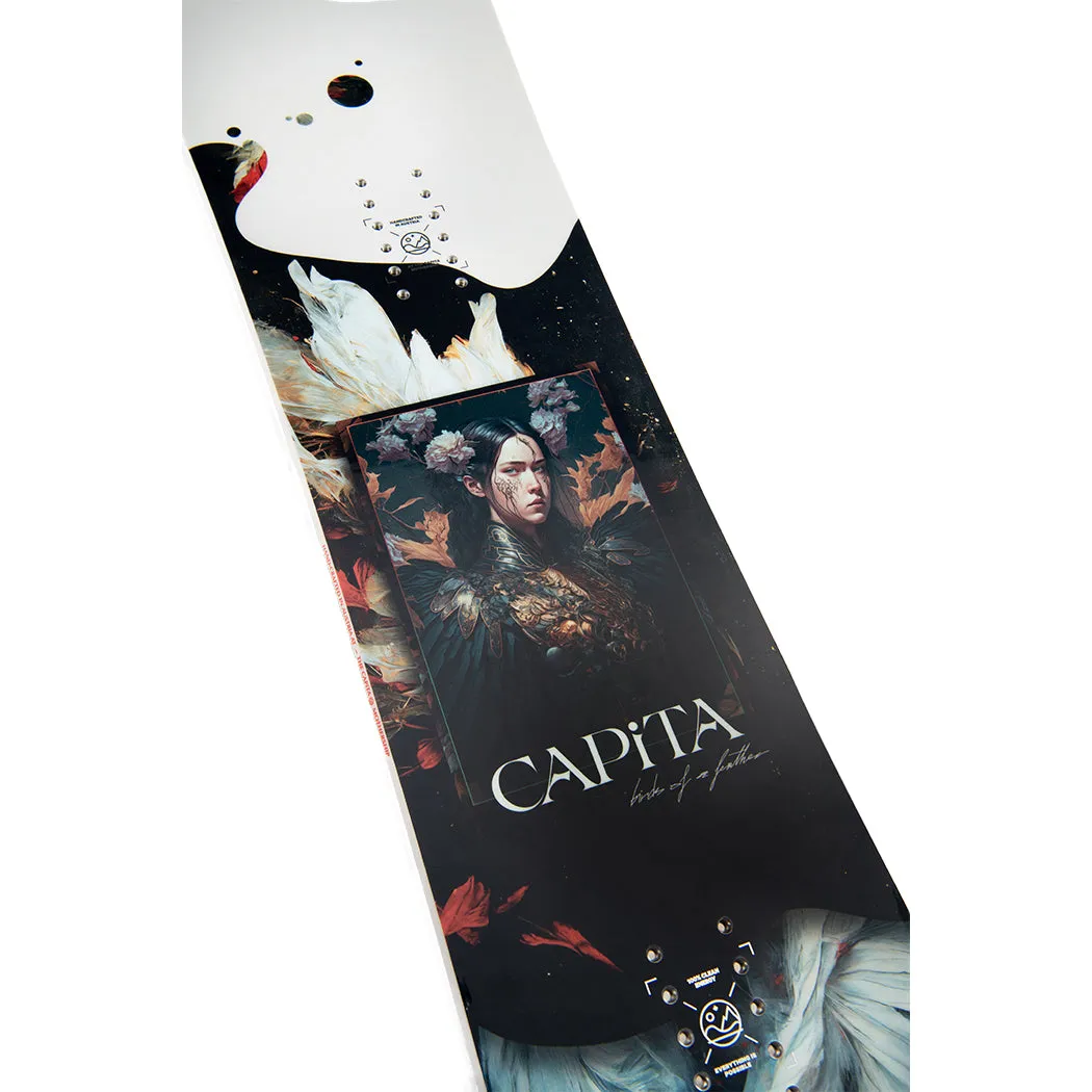 Capita Women's Birds Of A Feather Wide Snowboard 2025