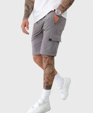 Capo Utility Cargo Shorts Steel Grey