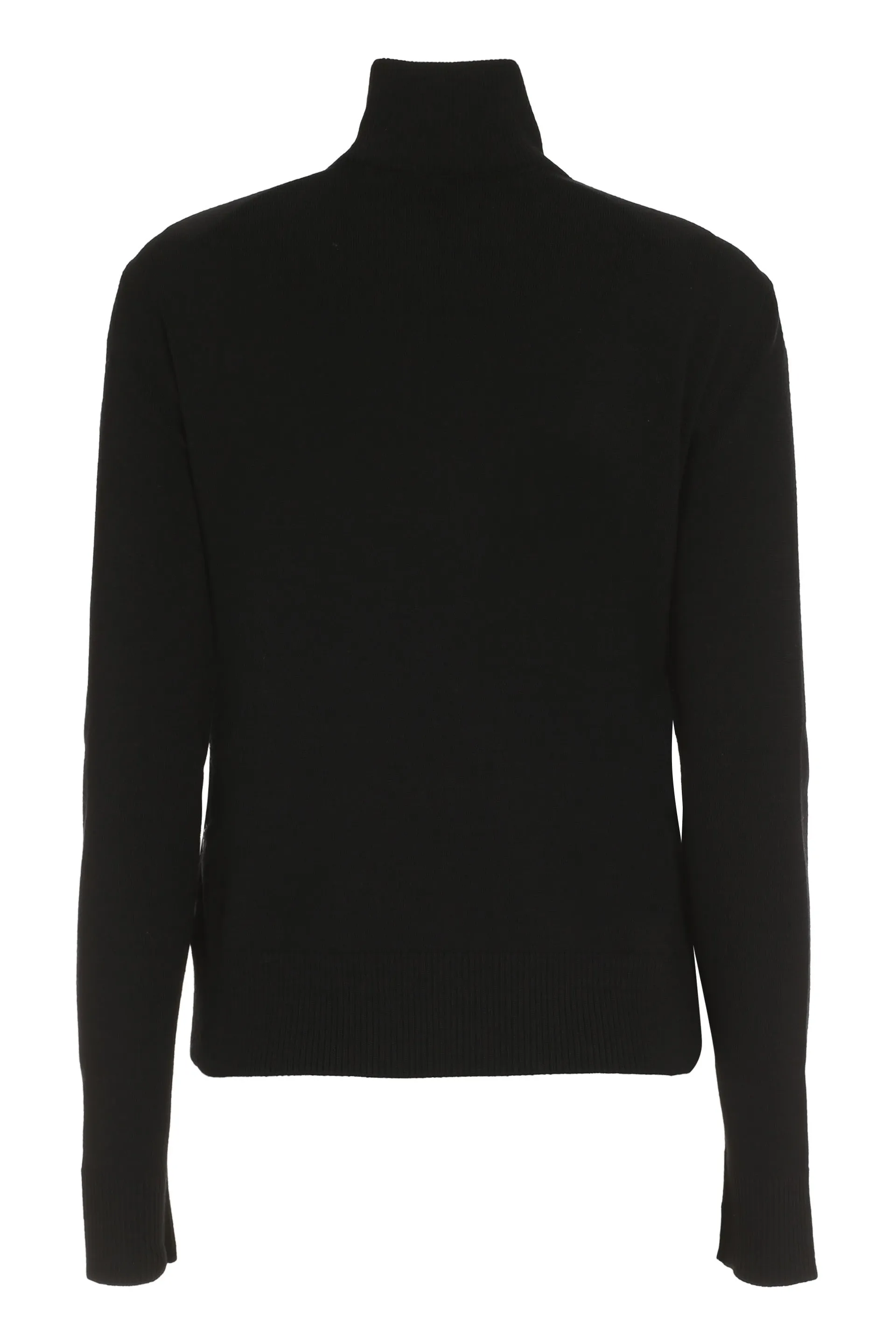 Cardigan with padded front panel