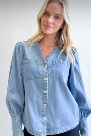Cassie Denim Shirt