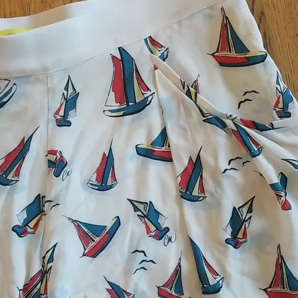 Catherine malandrino sailboat shorts
