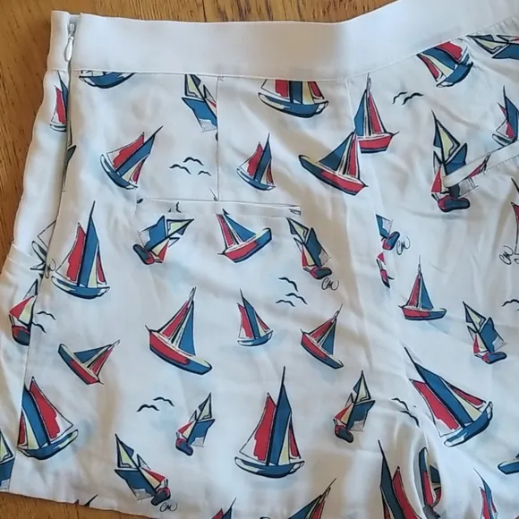 Catherine malandrino sailboat shorts