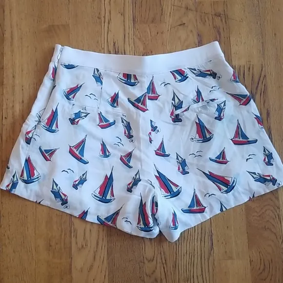 Catherine malandrino sailboat shorts