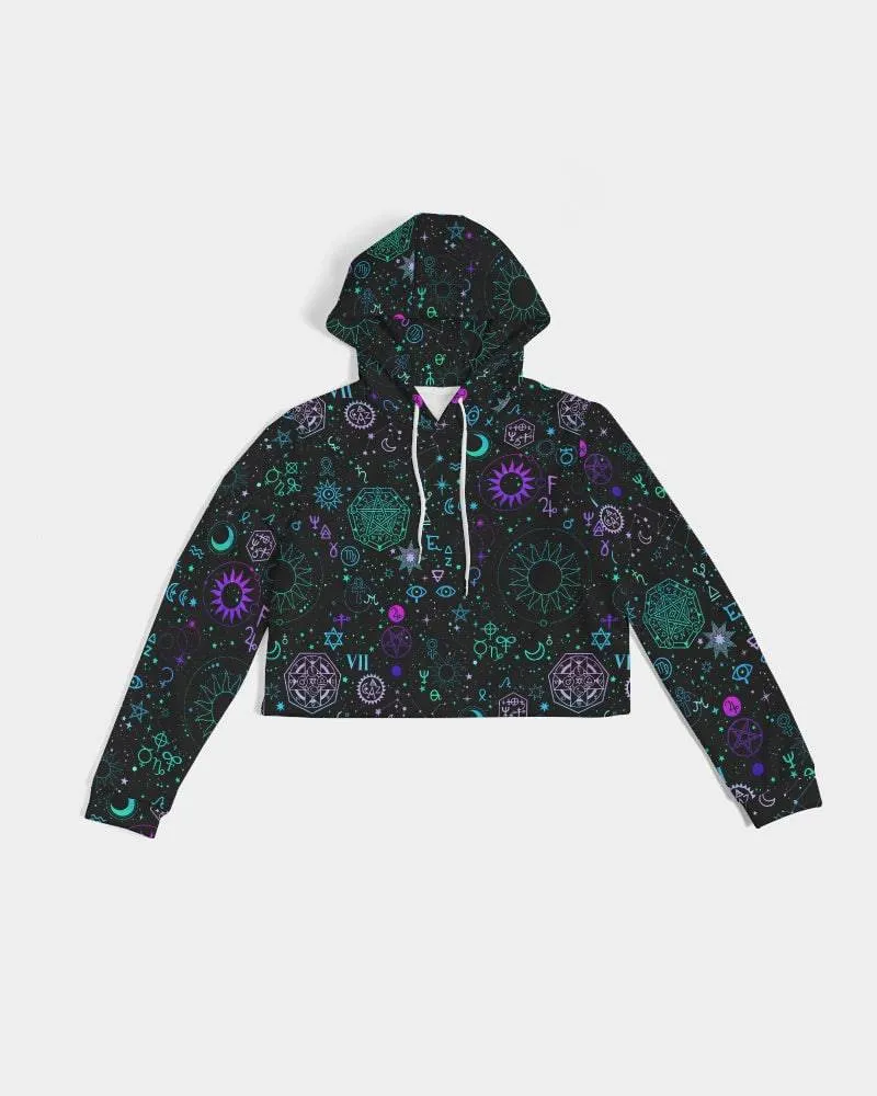 Celestial Women's Cropped Hoodie