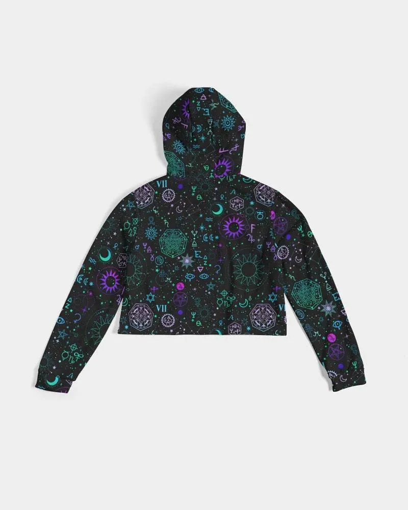 Celestial Women's Cropped Hoodie