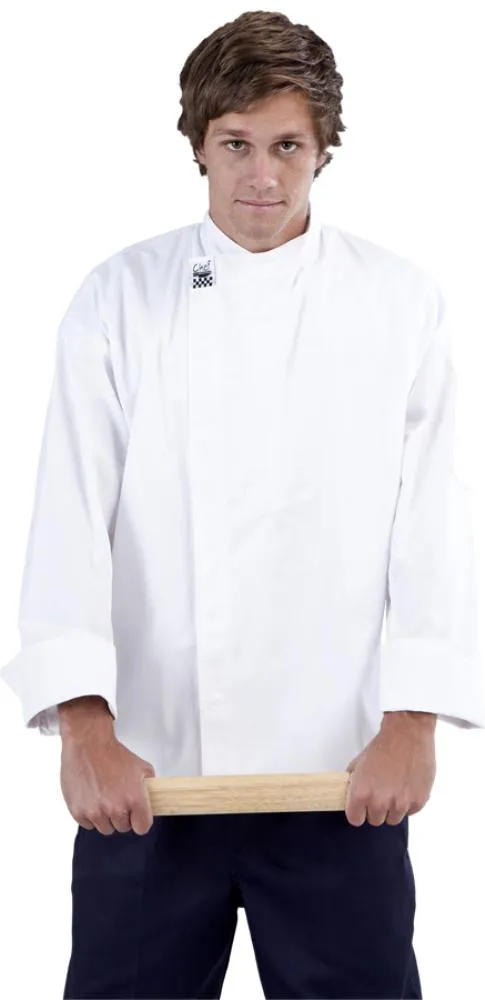 Chef Revival - Modern White Long Sleeve Chef Jacket