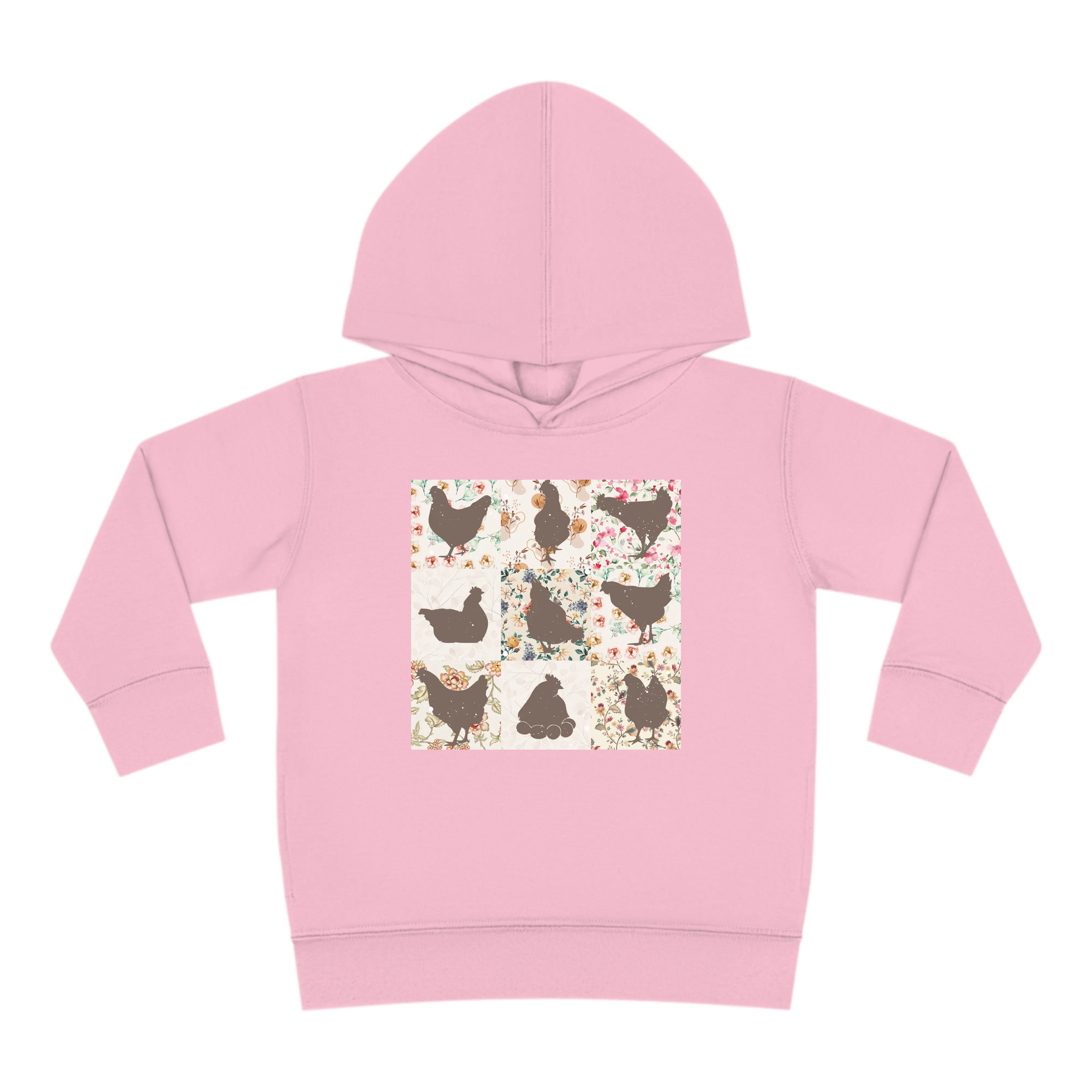 CHICKEN PATTERN TODDLER HOODIE
