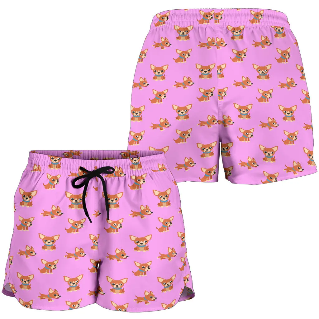 Chihuahua Cartoon Shorts