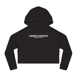 Choose Kindness Cropped Hoodie