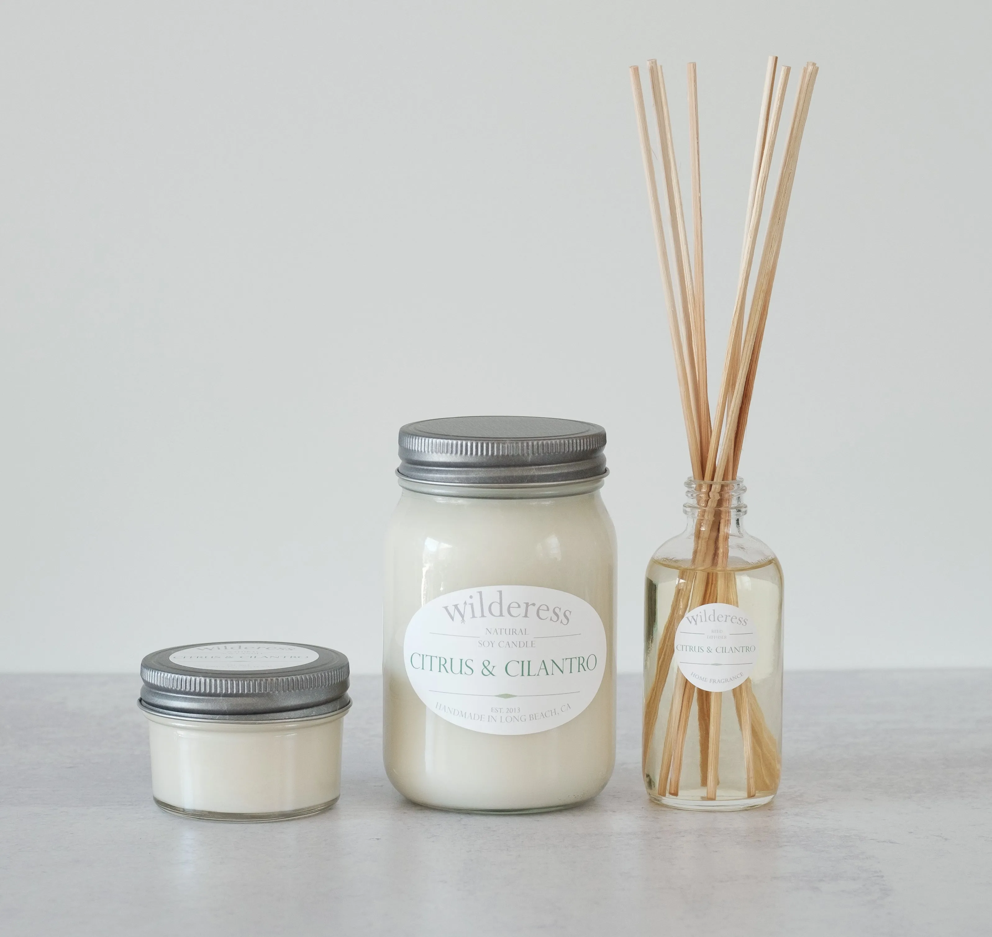 Citrus & Cilantro Soy Candle