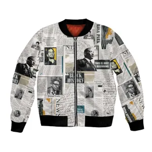 Civil Rights Leaders Bomber Jacket African-American History Month LT15