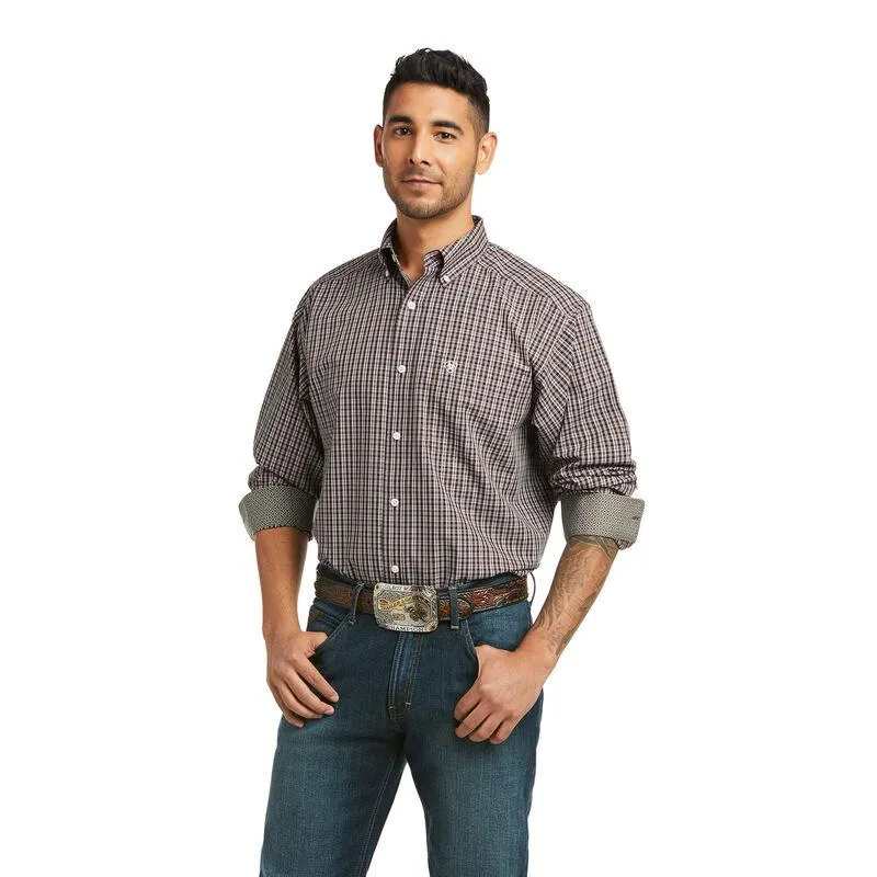 CL10036923 Mens Ariat L/S Cowboy Shirt Osmar Classic Wrinkle Free
