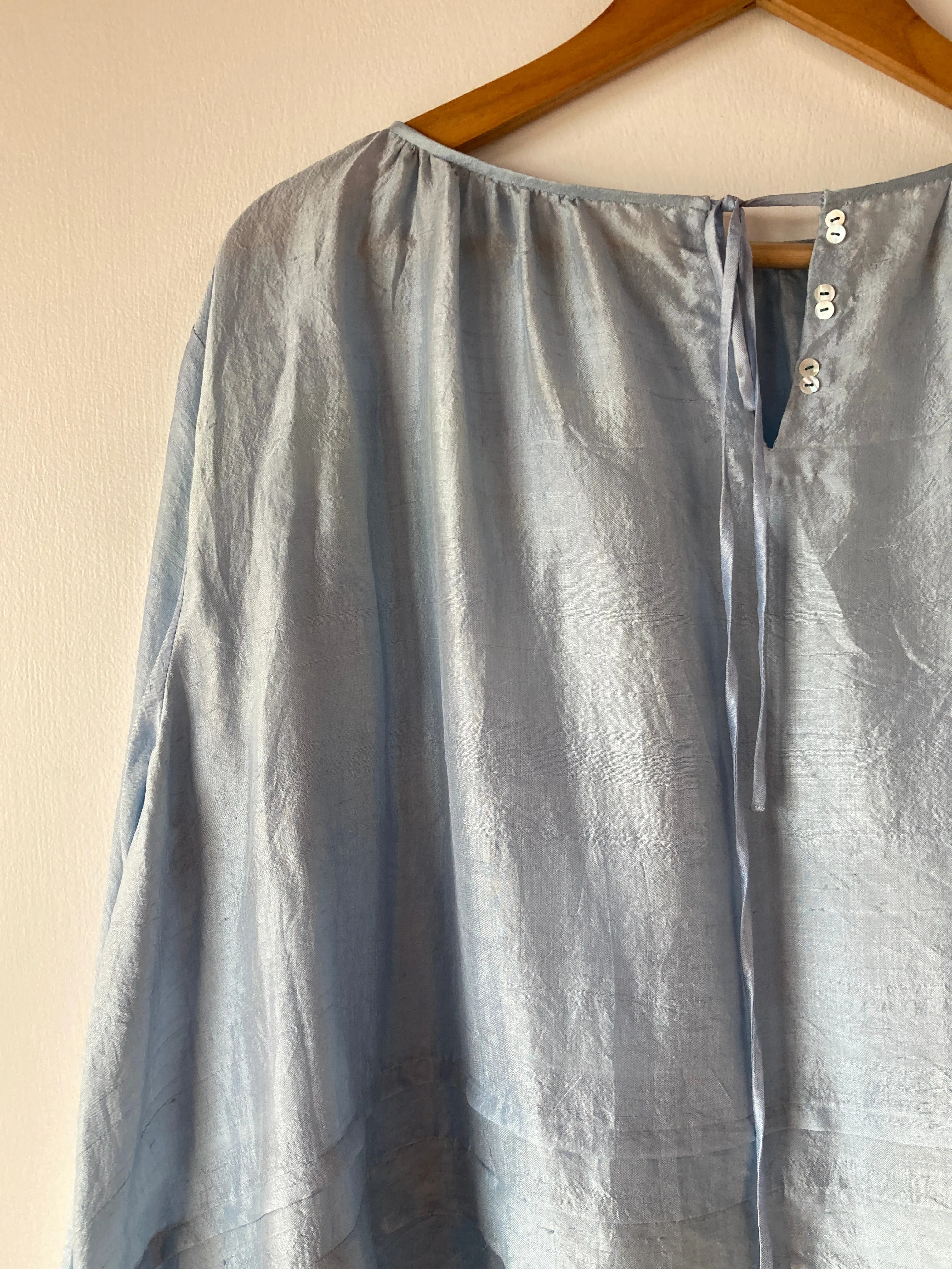 Clover Mulberry Silk Top